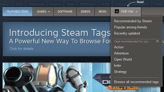 Illustration for article titled How Steam Is Going To Help You Find The Perfect Games